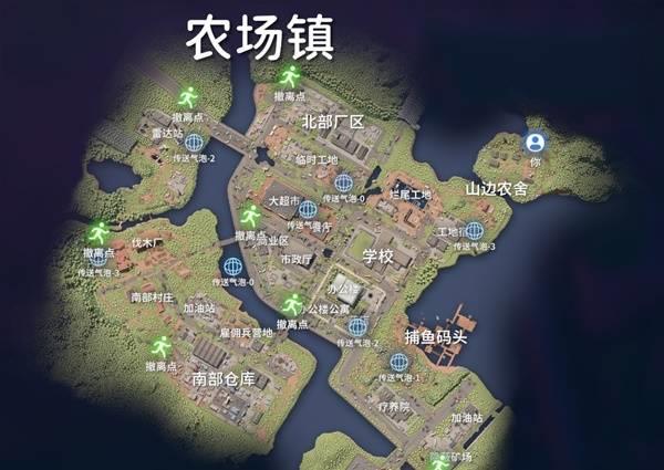 逃离鸭科夫农场镇信标位置在哪，信标位置详细介绍