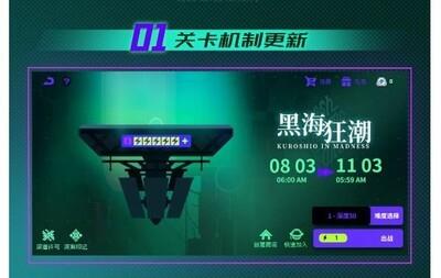 霓虹深渊，无限黑海狂潮更新内容前瞻