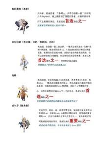 悠久之树光队角色指南，2.0版本角色推荐